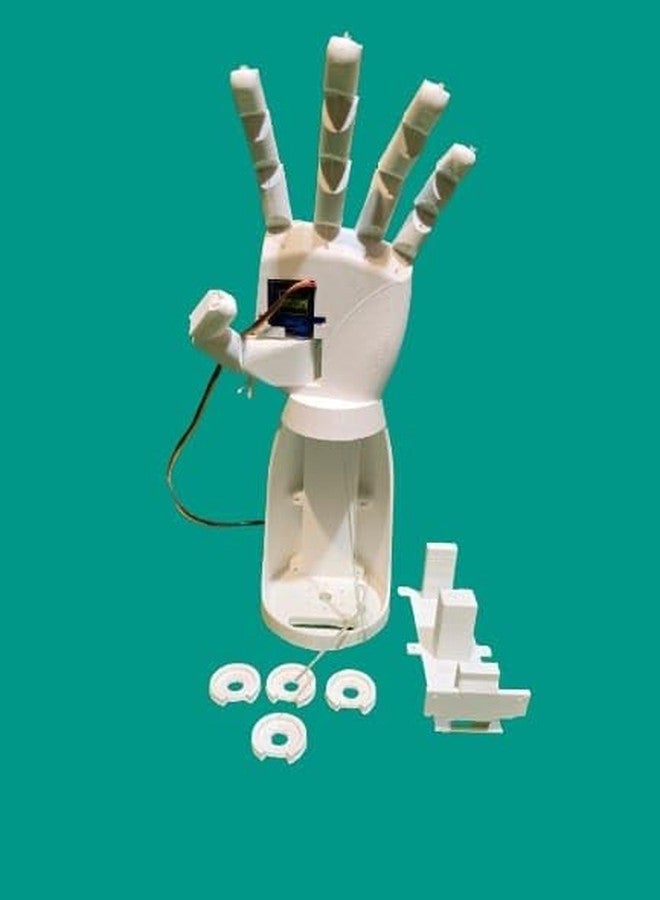 مجموعة أدوات تركيب يد اصطناعية مطبوعة بتقنية الطباعة ثلاثية الأبعاد من Testin Electronics - Image 4
