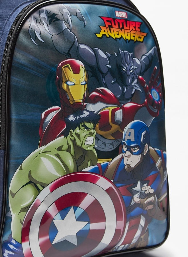 MARVEL Avengers Print Backpack with Adjustable Shoulder Straps - 46x34x23 cm - Image 3