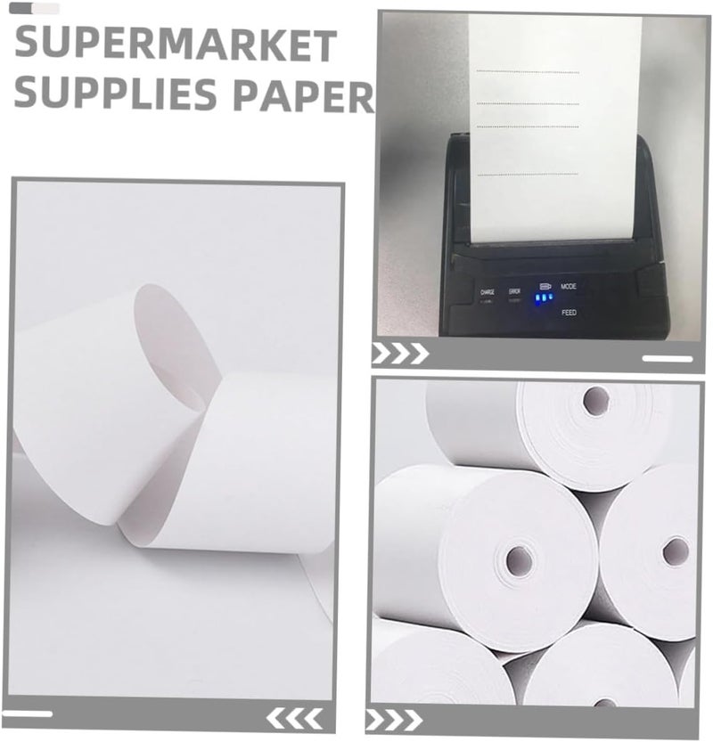 Thermal Paper Rolls 57x30mm for Cash Register Receipt Printer, Heat-sensitive Thermal Printer Special Paper, 50pcs Roll Set for Retail Business and Pos Systems - Image 3