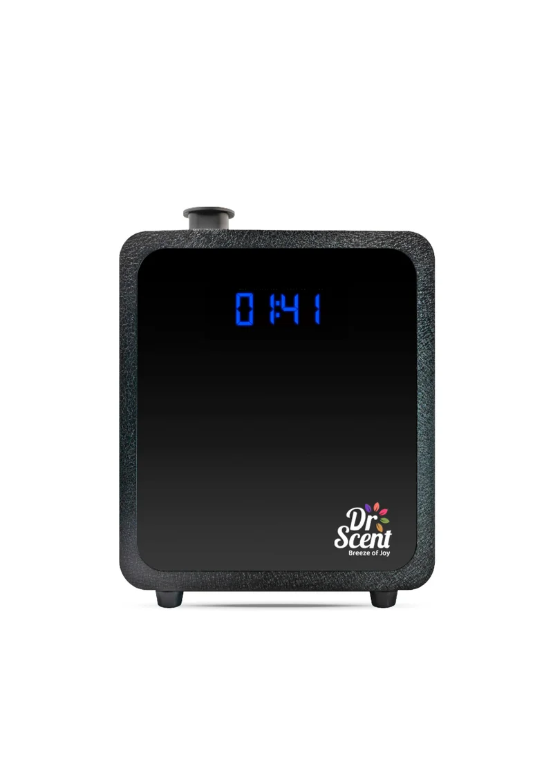 Dr Scent Essential Oil Diffuser Machine Medium (Black) - Supporting Mobile App