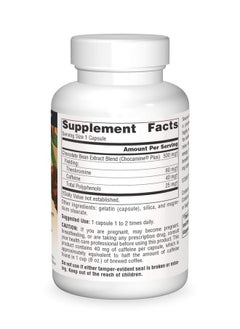 Source Naturals Chocolift 500Mg Chocamine Cocoa Extract For Positive Energy 120 Capsules  - Image 4