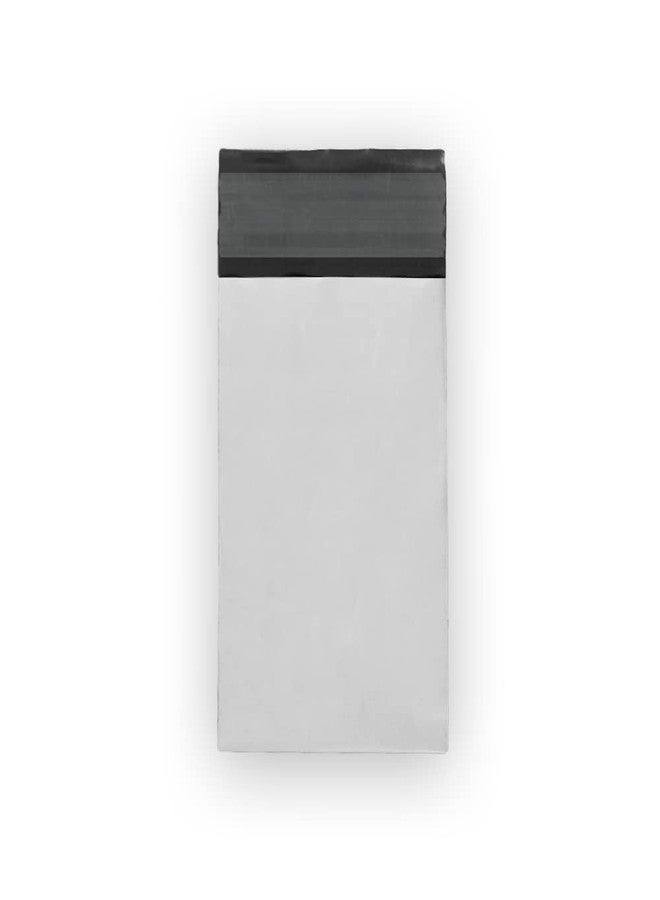 EcoSwift 10 EcoSwift 5 x 7 White Small Poly Mailer Size #0 Self Sealing Envelopes Plastic Shipping Mailing Bags 5x7 1.7 mil - Image 2