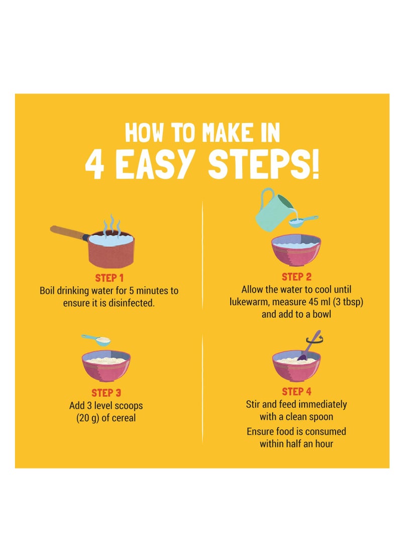 Slurrp Farm Slurrp Farm Mildly Sweetened with Date Powder  No Added Sugar Instant Cereal  Ragi  Rice and Mango with Milk No Preservatives No Salt  Made with Multigrain Millets 200g  - Image 4