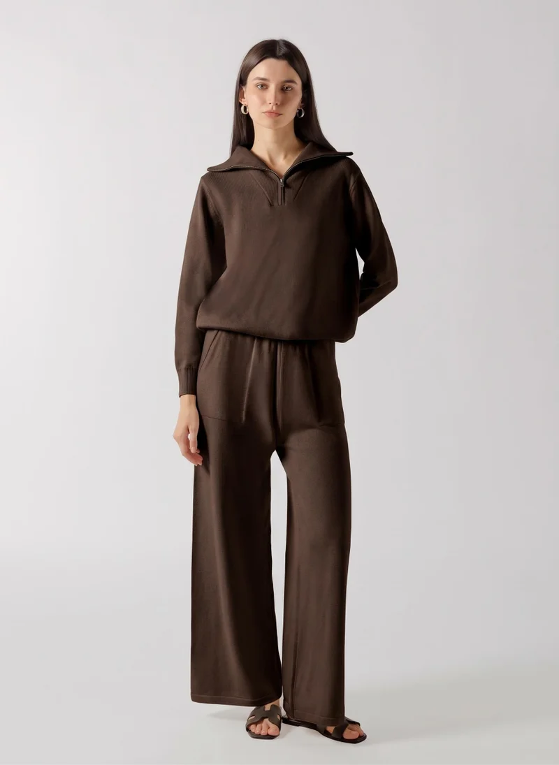 شايبس CASHMERE BLEND QUARTER ZIP SET