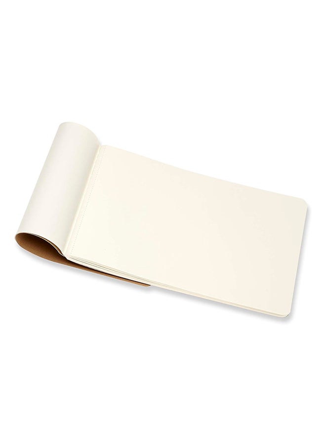 MOLESKINE - Plain Sketch Book Kraft Soft Cover A5 Plain - Image 1