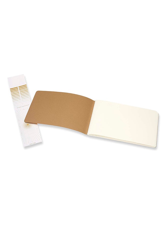 MOLESKINE - Plain Sketch Book Kraft Soft Cover A5 Plain - Image 1