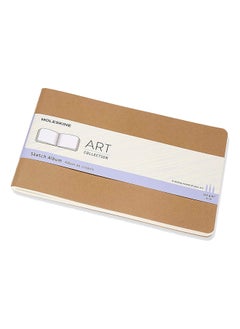 Plain Sketch Book Kraft Soft Cover A5 Plain