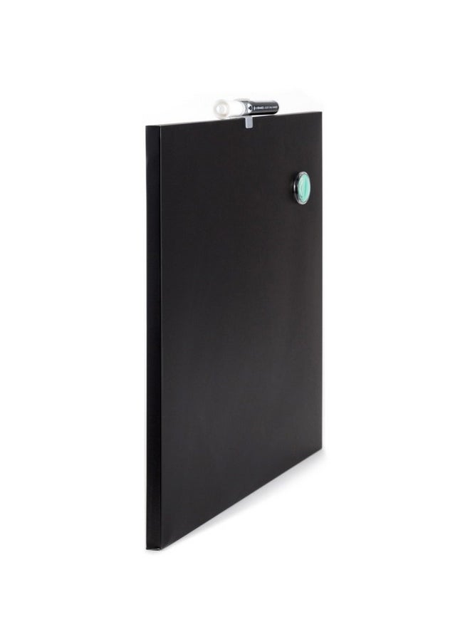 U Brands - Magnetic Chalkboard, 14"X14", Frameless, Premium Matte Surface, Includes Marker And Magnet - Image 1