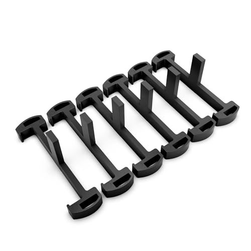 HTOH Plastic Clip for Linear Drain, Tile Tray Supporter, Black Plastic Drain Clips for HTOH Tile-Insert Shower Drain,6 PCS - Image 5