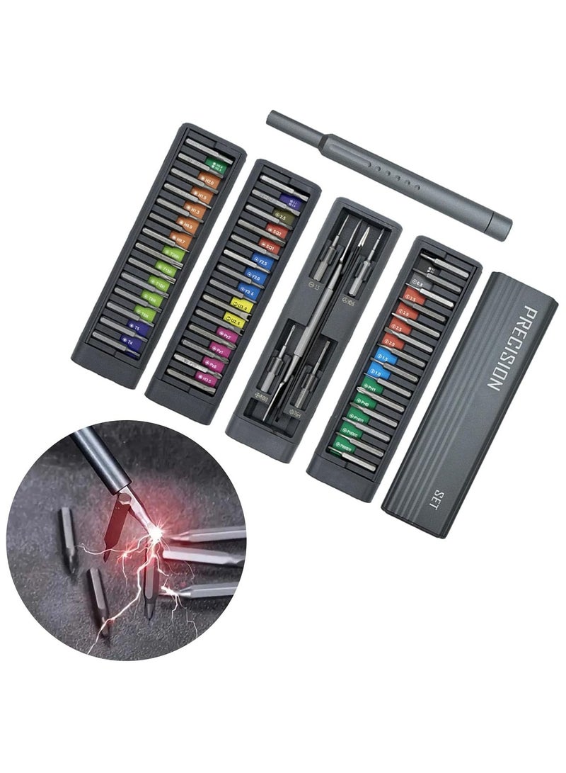 تتضمن 49 قطعة من مجموعة مفكات البراغي الدقيقة والهواتف وأجهزة الكمبيوتر المحمولة وأدوات إصلاح الأجهزة الصغيرة - Image 2