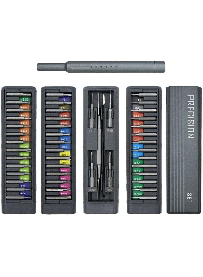 تتضمن 49 قطعة من مجموعة مفكات البراغي الدقيقة والهواتف وأجهزة الكمبيوتر المحمولة وأدوات إصلاح الأجهزة الصغيرة - Image 5