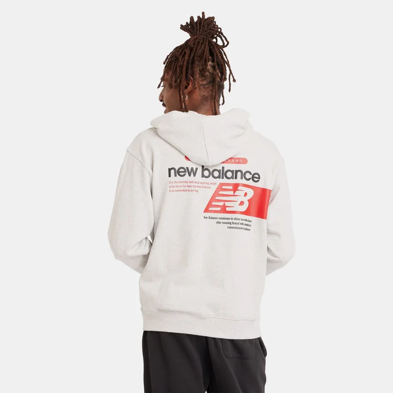 New Balance Men's Athletics French Terry Player Hoodie