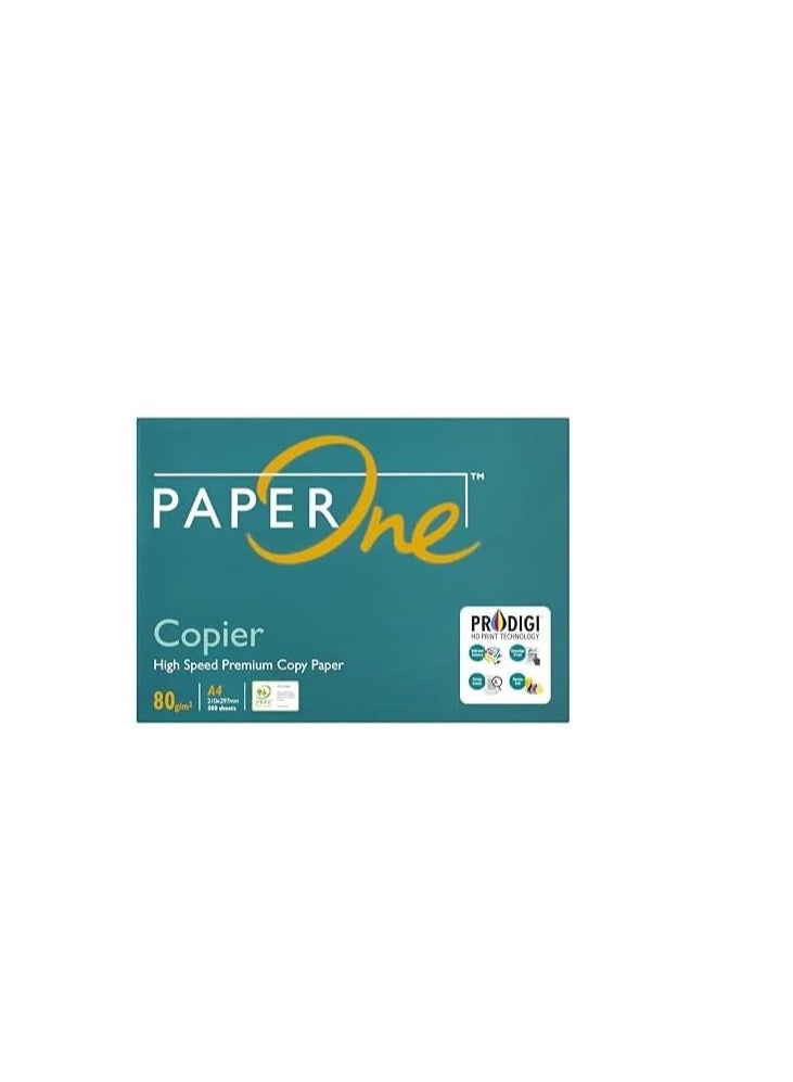 PaperOne ورق بيبر وان كوبر المتميز، 80 جرام، مقاس A4، 500 ورقة في رزمة - Image 2