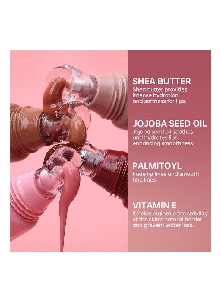 Febble Hydration Lip Butter Balm - Moisturizing Lip Balm Nourishing Lip Care Butter Instantly Locks in Moisture for Pillow-Soft Lips with Shea Butter, for Glowy, Dewy, Plumped Lips #09 Cappuccino - Image 2