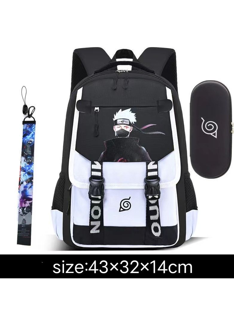 KUYING Naruto Backpack Anime Backpack 