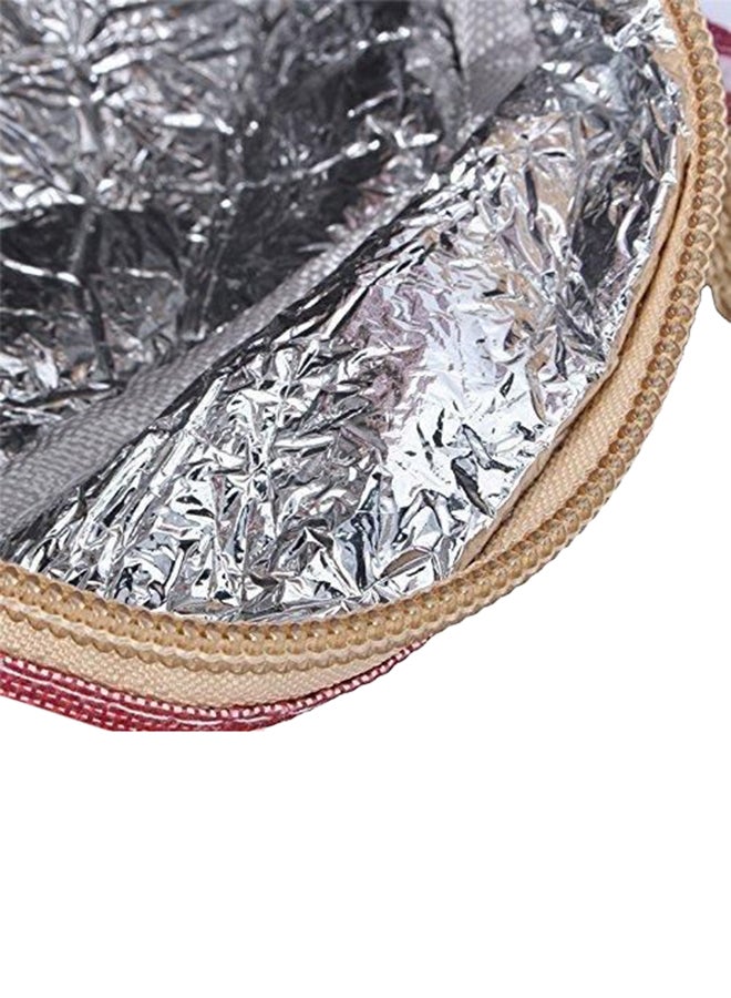 AiQi Stripe Thermal Insulated Lunch Bag Blue/Yellow/Red - Image 3