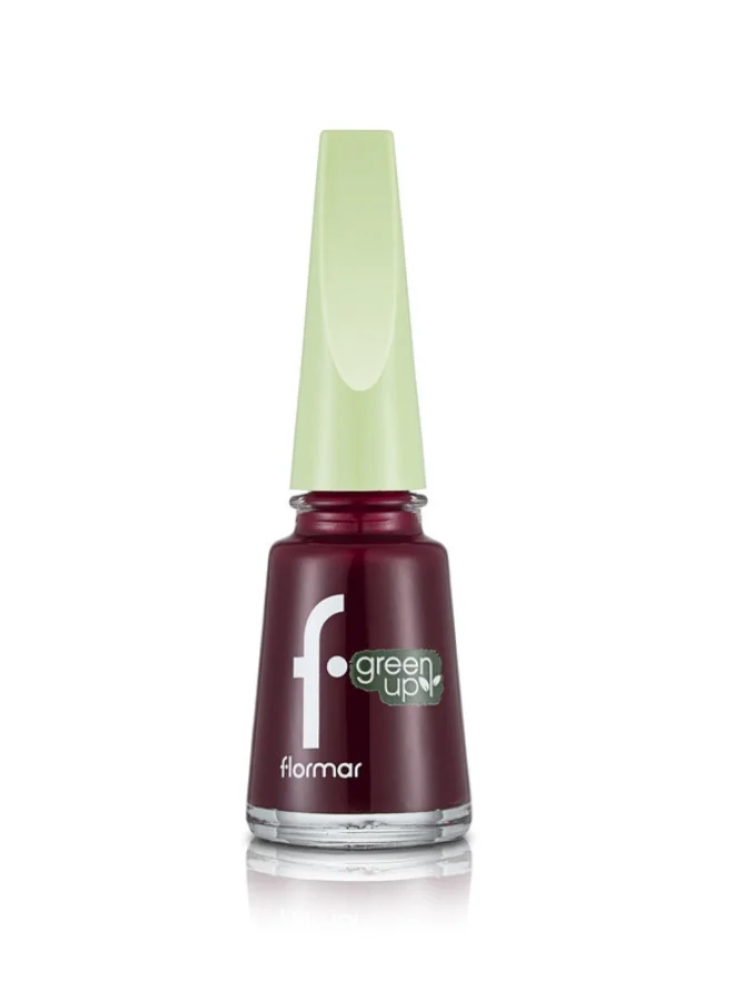 flormar Green Up Nail Enamel - 007 Sweet Mulberry New
