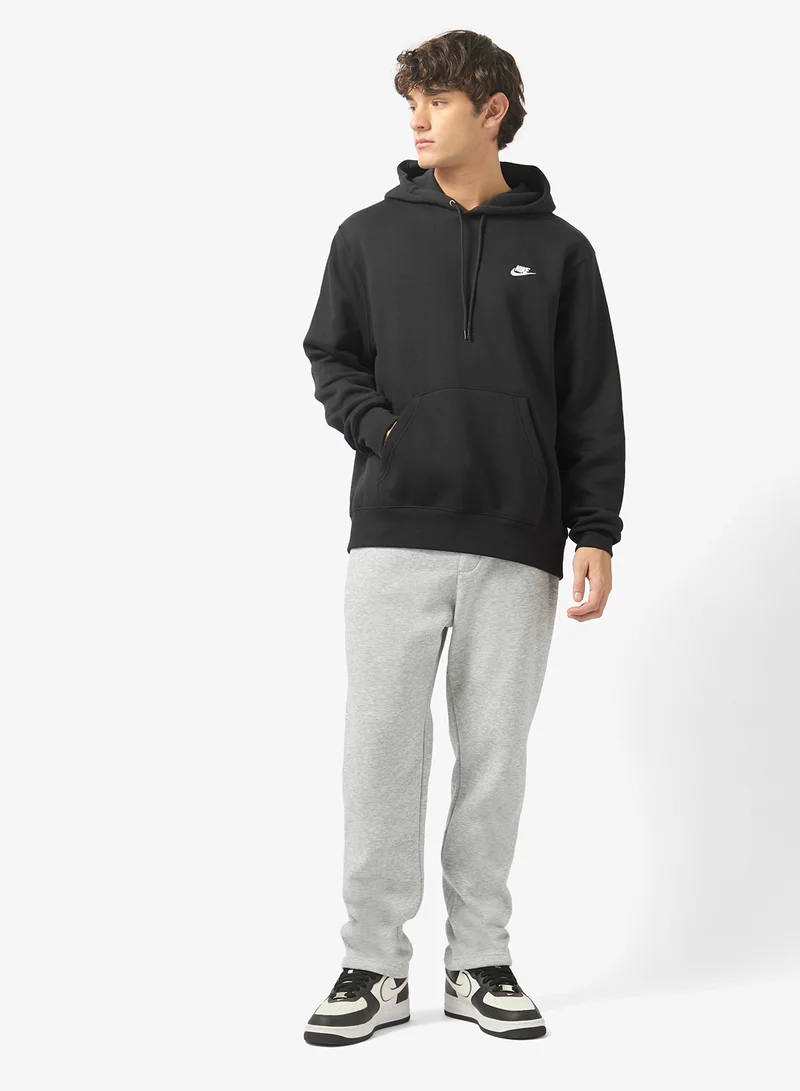 Nike Club Brushed Pullover Hoodie