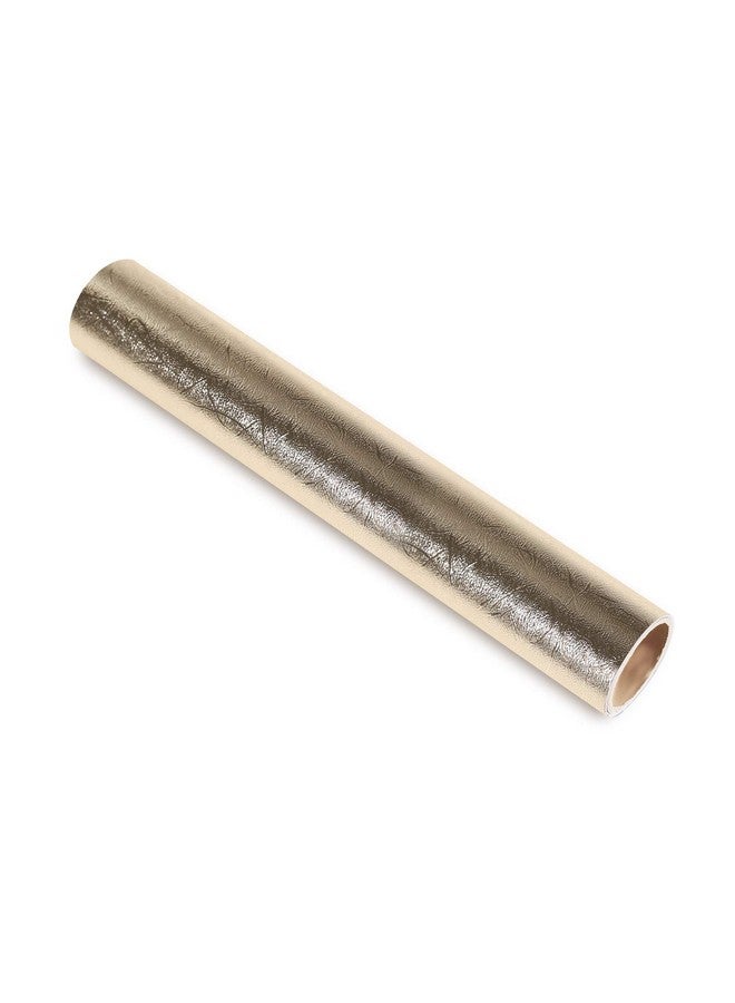 TECKWRAP Metallic Textured Chrome Vinyl Adhesive Vinyl For Craft Cutter 1Ft X 5Ft Champagne Gold - Image 2