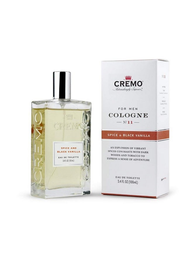 cremo - Cremo Cologne for Men - Spice & Black Vanilla Mens Cologne - An Explosion of Vibrant Spices, Tobacco and Black Vanilla, 3.4 Fl Oz - Image 1