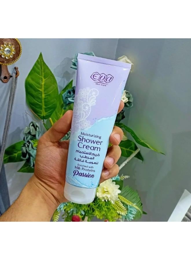 إيفا مجموعه من قطعتين لوشن الجسم للترطيب الفعال تروبيكال+ كريم الإستحمام المرطب لنعومة فائقة تروبيكال 250+240 مل - Image 3