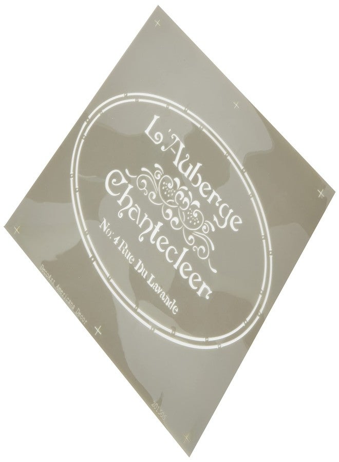 ديكوآرت استنسل ديكور ديكوآرت أمريكانا، ذا فرينش إن - Image 2