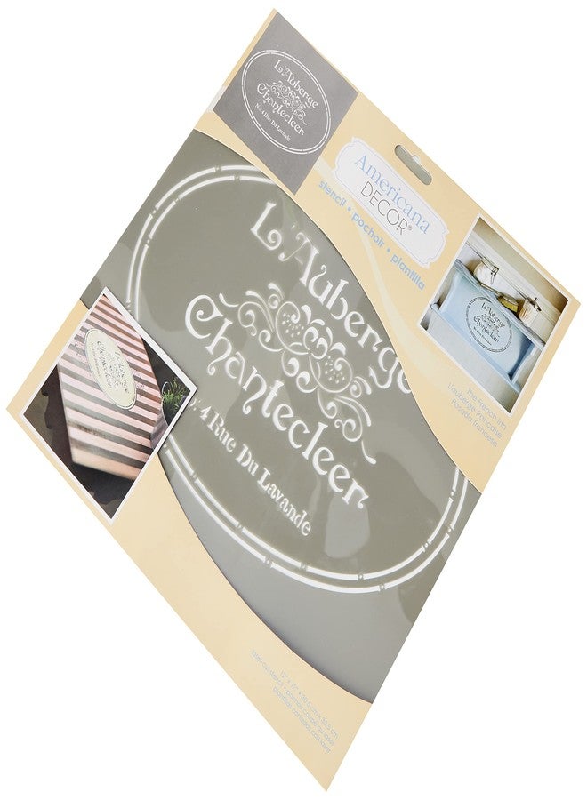 ديكوآرت استنسل ديكور ديكوآرت أمريكانا، ذا فرينش إن - Image 1