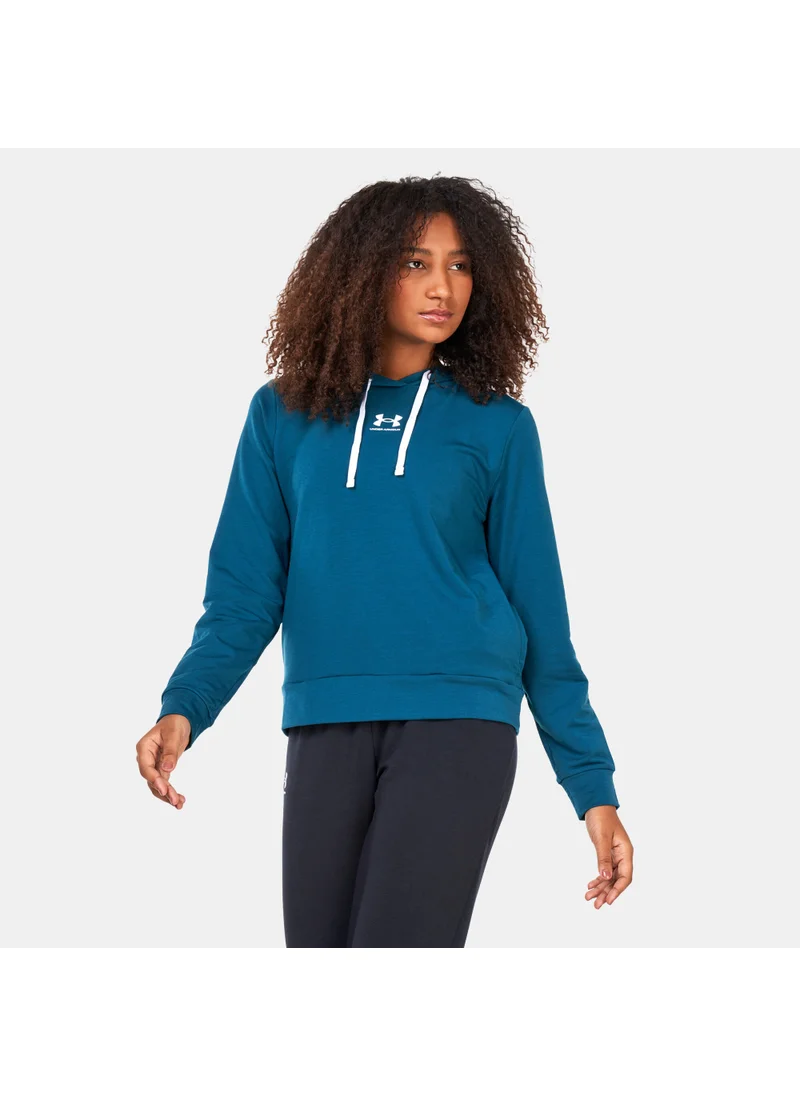 UNDER ARMOUR Women's UA Rival Terry Hoodie
