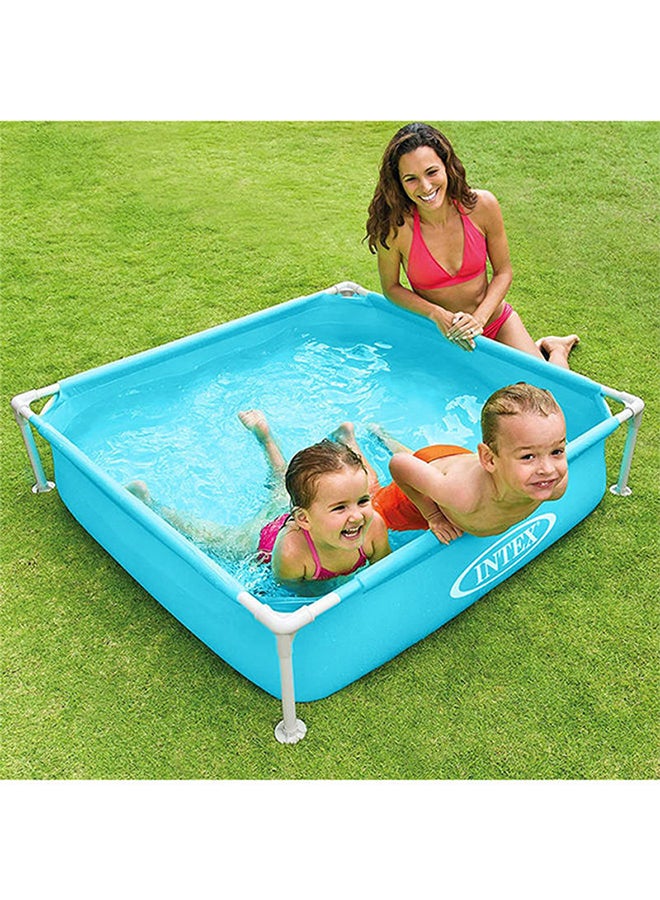 INTEX Foldable Mini Rectangular Frame Portable Pool 16.5x15.2x62.9inch - Image 3