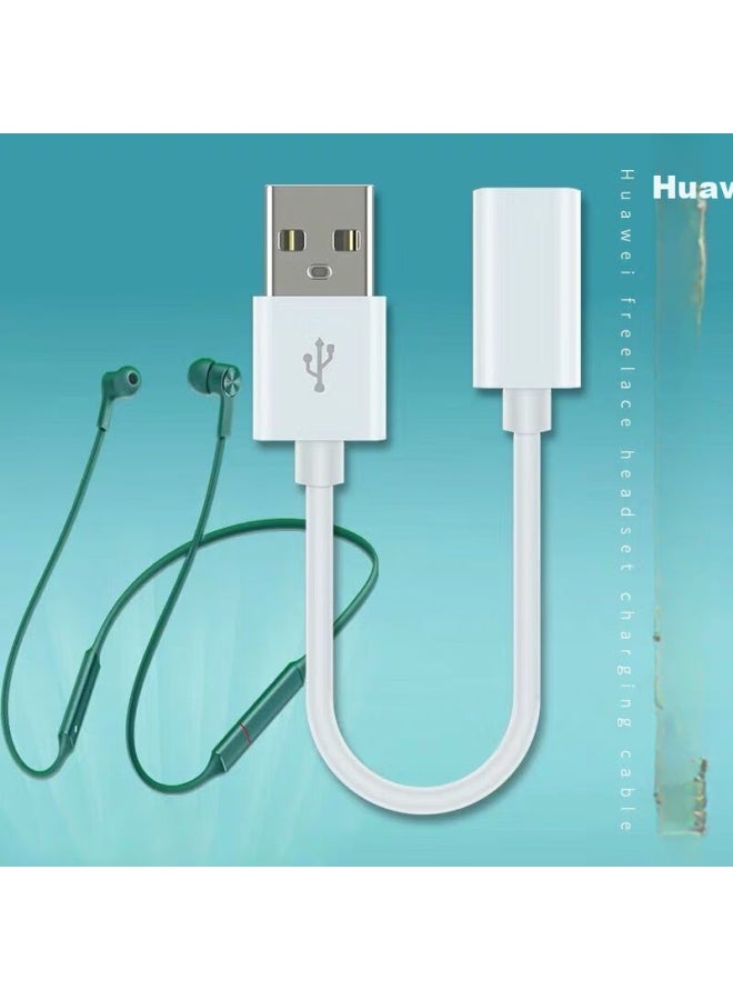 Trendy Style Chic Style Charging Cable For Huawei Freelace Pro Bluetooth Wireless Earphones, Honor Xsport Pro Am66, Am07c Charger, Usb To Type-c Female Adapter Cable - Image 3