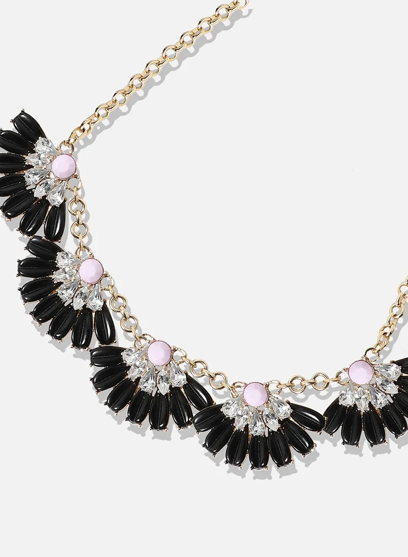 SOHI Designer Statement Stone Artificial Necklace Jewellery