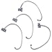 Holiday Joy Holiday Joy - 4 Christmas Safety Grip Stocking Holders - Hang Stockings Without Damage!  - Image 2