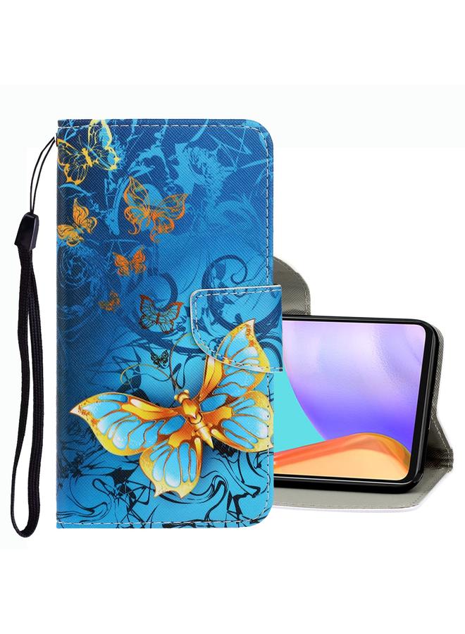 اس-توب جراب لهاتف Samsung Galaxy A33 5G، جراب جلدي برسومات ملونة ثلاثية الأبعاد - Image 1