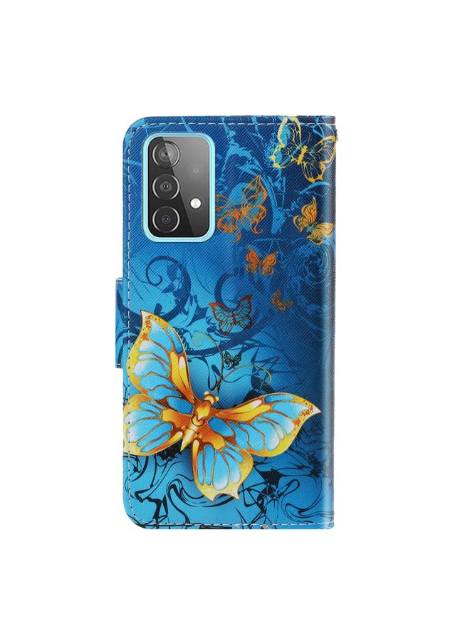 اس-توب جراب لهاتف Samsung Galaxy A33 5G، جراب جلدي برسومات ملونة ثلاثية الأبعاد - Image 3