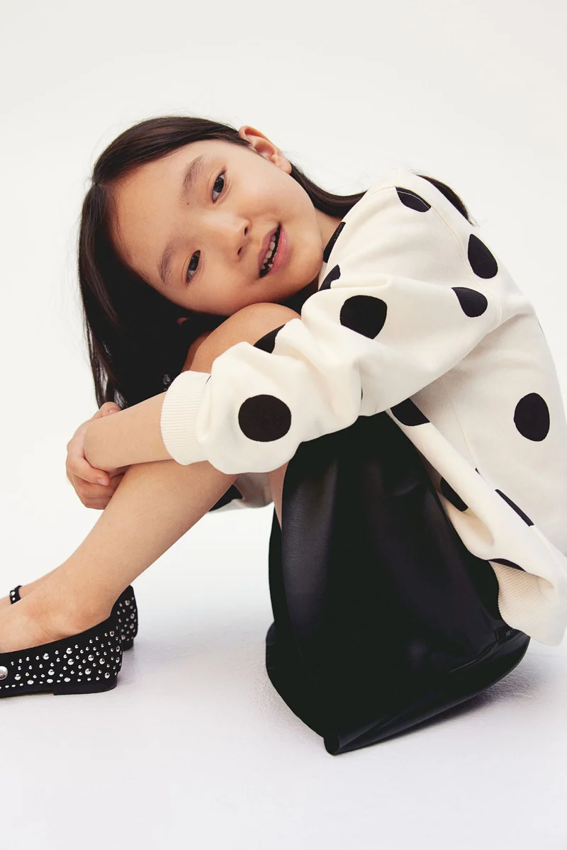 H&M Coated Skirt