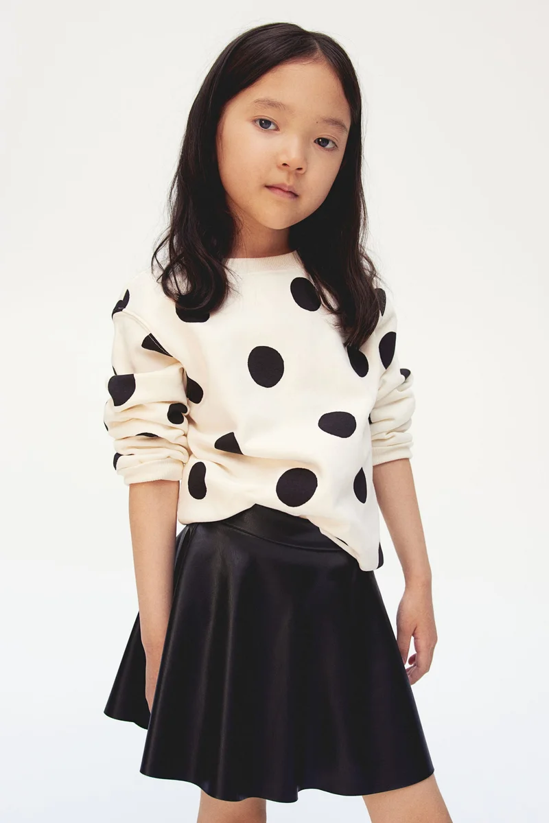 H&M Coated Skirt