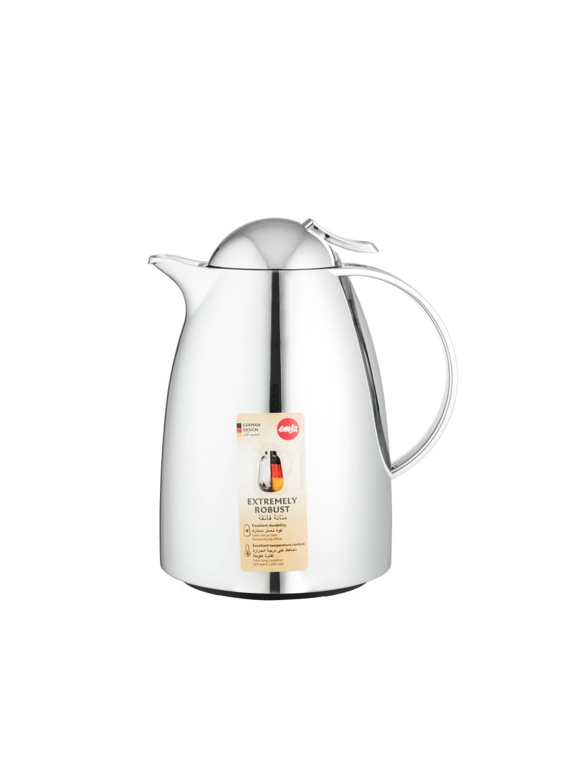 EMSA German Thermos Oberg Chrome, Luxury Design, 650ml Capacity - Image 2