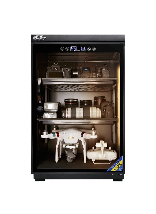 Generic Huitong 100 Liters Electronic Moisture-proof Box SLR Digital Camera Drying Cabinet Photographic Equipment Collection Home Drying Cabinet-Color:]  - Image 5
