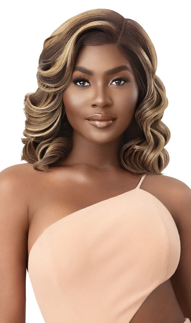 Outre Synthetic Melted Hairline HD Lace Front Wig LAURENCE Color613