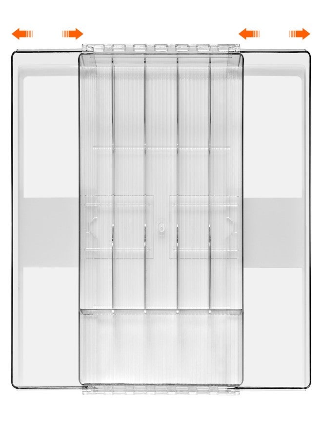 Sorbus Silverware Organizer - Expandable Kitchen Drawer Organizer, Non Slip Adjustable Utensil Organizer, Cutlery Tray for Forks, Knives, Spoons - Multipurpose Flatware and Kitchen Storage Solution - Image 3