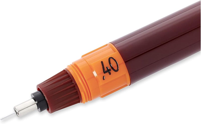 Rotring Isograph Technical Drawing Pen | 0.40 mm | Refillable Fineliner Pen - Image 1