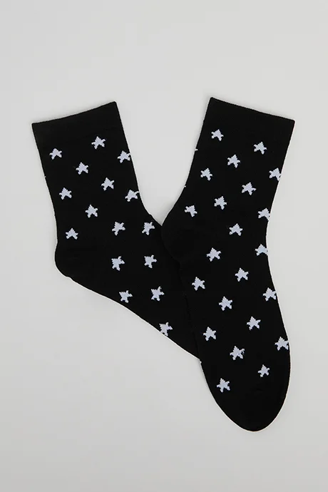 أر أند بي 3 Pack Patterned Crew Socks