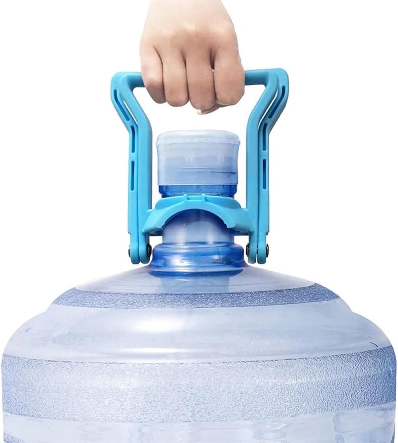 FASHRAMP 2 Pack 20L Water Bottle Holder Purified Drinking Water Jug Caps Carrier Lift Labor Energy Saving Ergonomic Grip Handle Carrier NonSlip Holder Lifter Heavy Duty Clip - Image 4