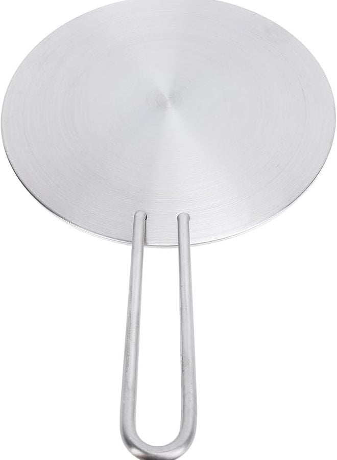 Stainless Steel Heat Diffuser Plate For Induction Gas Glass Cooktops With Removable Handle Color 18 - Image 4