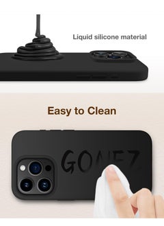 Houmt iPhone 15 Pro Max Case Silicone with 1X Camera Protector+ 1X Screen Protector Compatible with iPhone 15 Pro Max Cover Liquid Soft Silicone Inside Microfiber Lining Slim Thin Protective Case Cover  - Image 3