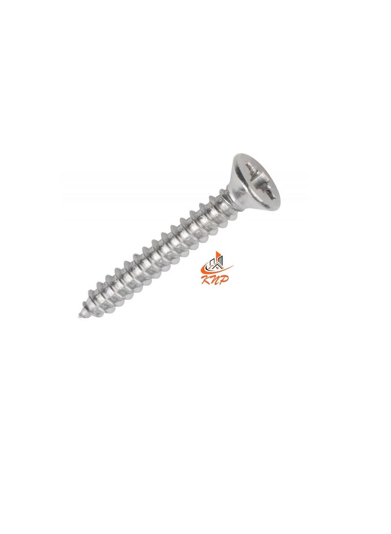 KNP Self Tapping CSK Head Screw 6 X 1-1/4" - Image 1