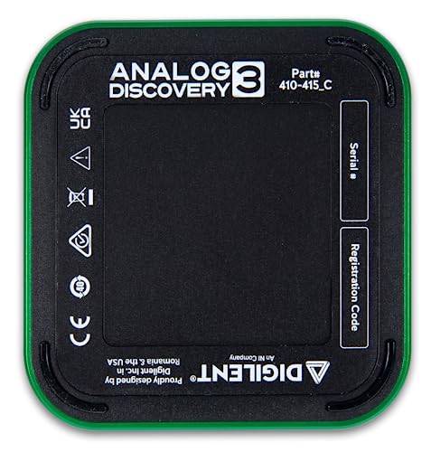 Digilent Analog Discovery 3: 125 MS/s USB Oscilloscope, Waveform Generator, Logic Analyzer, and Variable Power Supply - Image 3