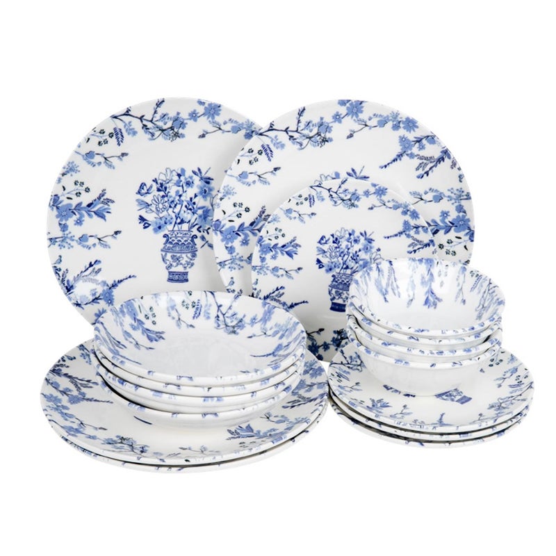Cooker Porcelain Dinner Set, 16 pcs, 163