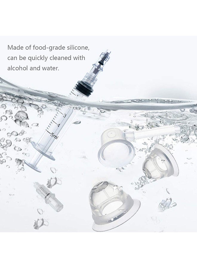 Quantum Inverted Nipple Corrector, Silicone PP Nipples Aspirator for Women, Nipple Corrector Sucker for Breastfeeding Inverted Flat Nipples Aspirator Puller - Image 3