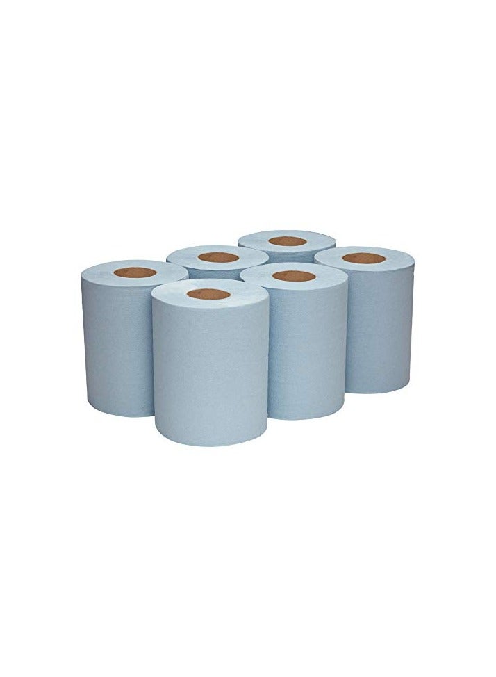 WypAll WypAll L10 Service & Retail Wiping Paper, Blue - 280 Sheets per Roll, Pack of 6 Rolls  - Image 2